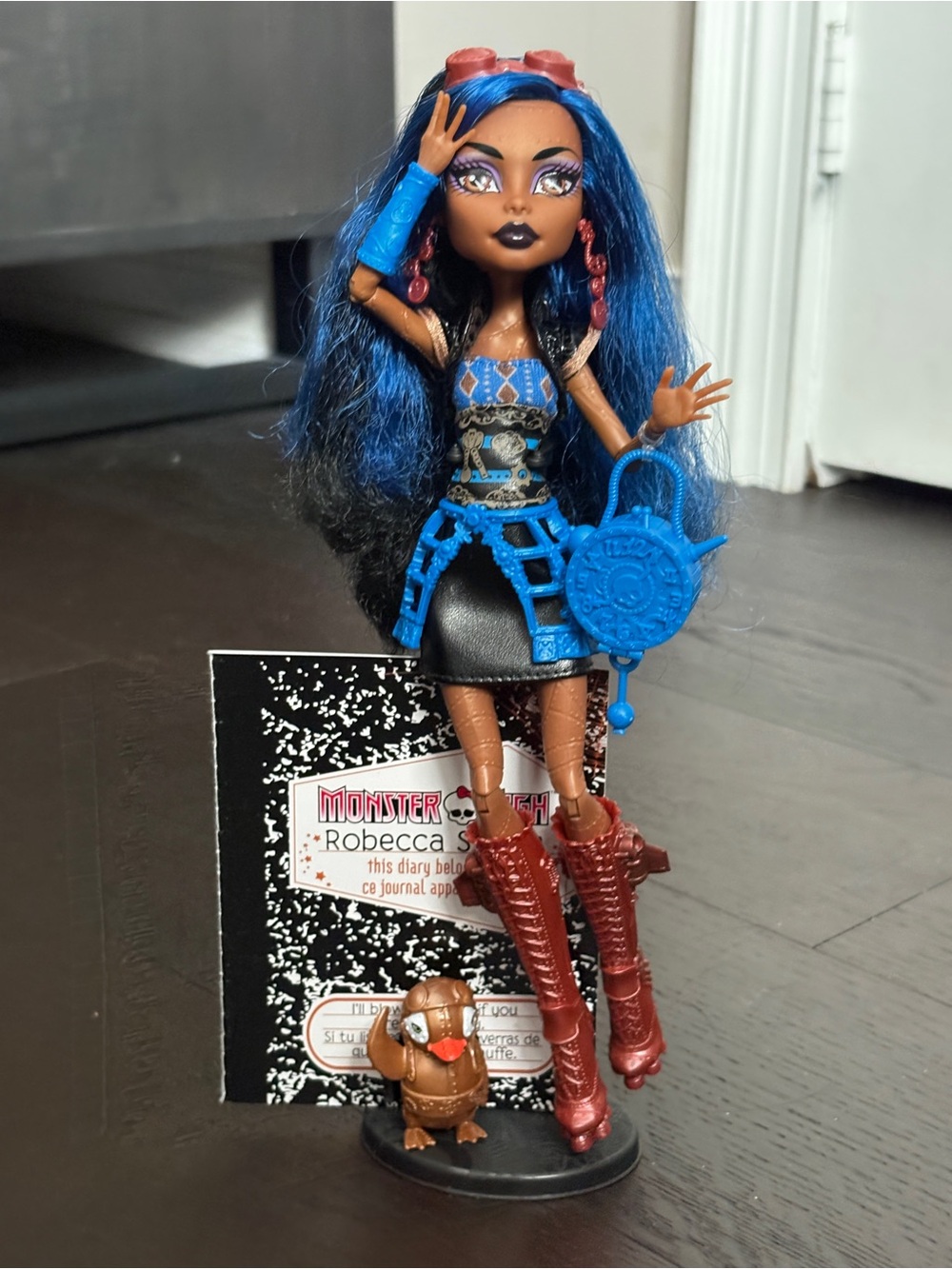 Monster High Rebeeca Steam Doll COMPLETE